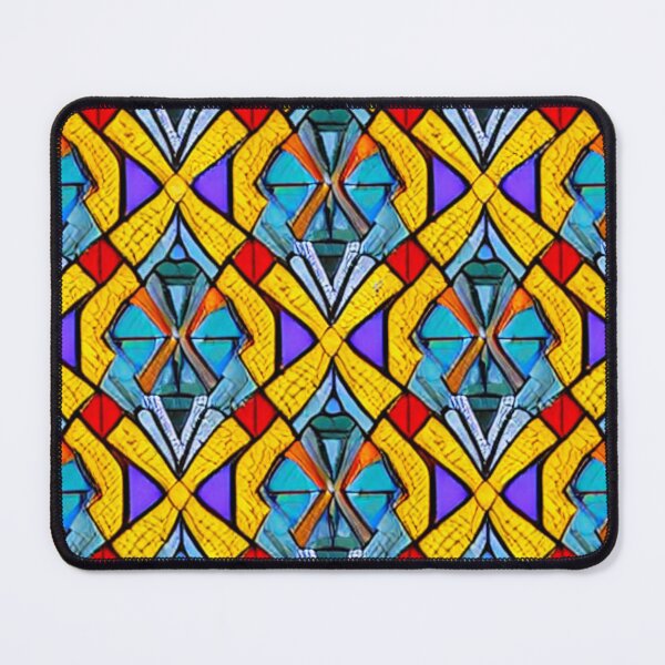 Item preview, African Art, Colorful African pattern designed and sold by Huesoffun.
