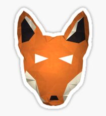 Wes the Ethiopian Wolf Sticker