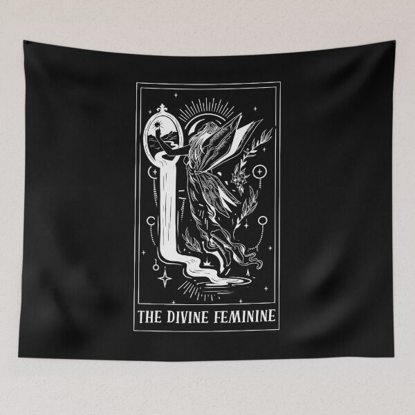 Item preview, Awesome The Devine Feminine Tarot Card Tarot Cartomancy Fan designed and sold by Nessshirts.
