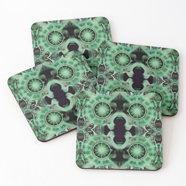 Item preview, Dog Love Kisses Piercing Eyes Green designed and sold by SpiritGifts.