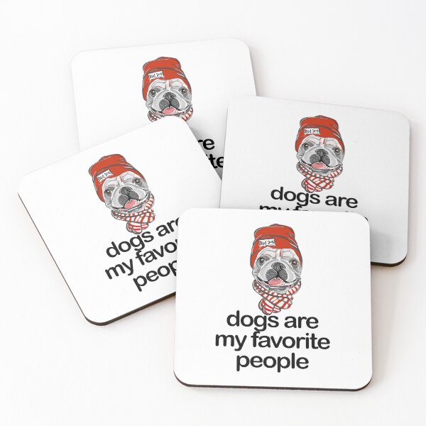 Item preview, Dogs are my favorite people french bulldogs designed and sold by nextneveldesign.