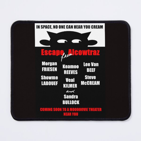 Item preview, ESCAPE FROM ALCOWTRAZ JOKE MOVIE POSTER designed and sold by Marni Scofidio Desi9ns.