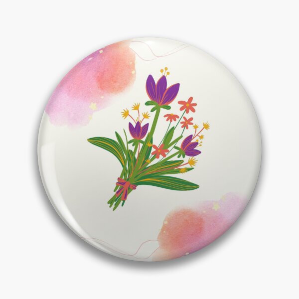 Artikelvorschau, Bunter Aquarell-lila Tulpen-Blumenstrauß entworfen und verkauft von KB4short.