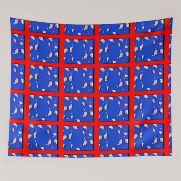 Item preview, Sameless blue pattern design designed and sold by Naimatshop.