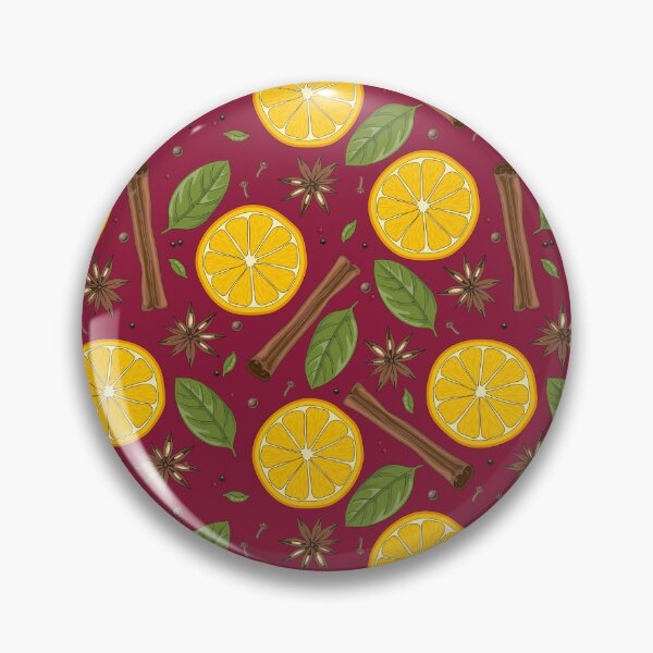 Item preview, Christmas spices on wine background designed and sold by floralfan.