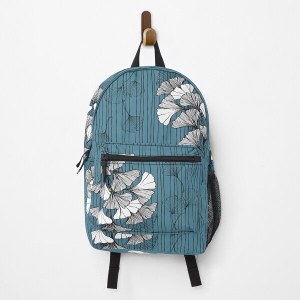 Item preview, Ginkgo Leaves Blue designed and sold by bloodberi.