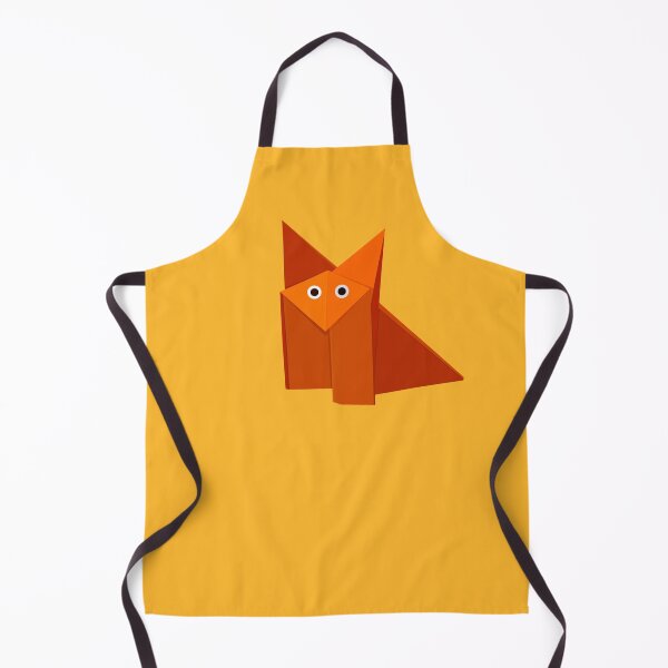 Item preview, Kawaii Cute Origami Fox Geometric Art designed and sold by Boriana Giormova.