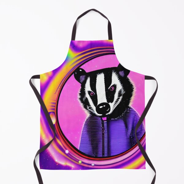 Item preview, Trippy psychedelic badger animal art designed and sold by Neo-Expression.