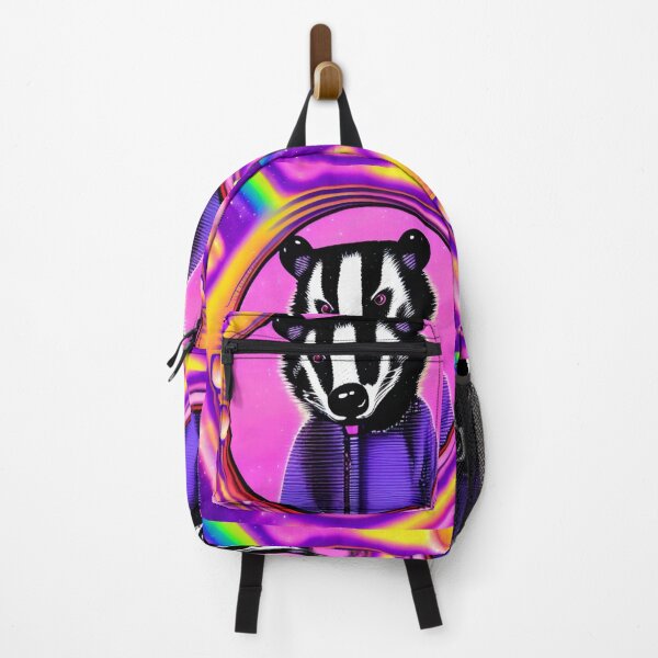 Item preview, Trippy psychedelic badger animal art designed and sold by Neo-Expression.