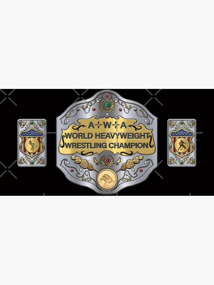 World Heavyweight Championship Belt Poster For Sale By Saint Designs77 Redbubble