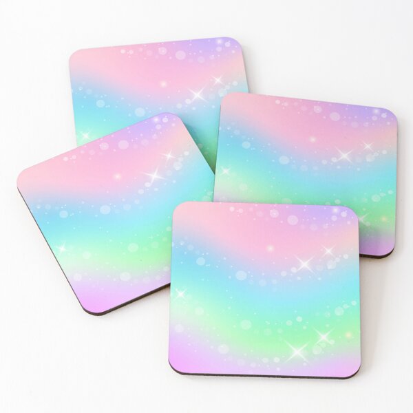 Item preview, pastel rainbow background Pattern designed and sold by heidiza.