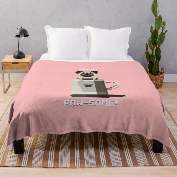 Item preview, You're Pawsome! (Light Pink) designed and sold by PixelByFatbeard.