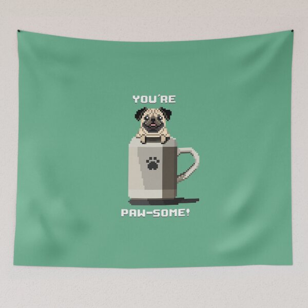 Item preview, You're Pawsome! (Keppel) designed and sold by PixelByFatbeard.