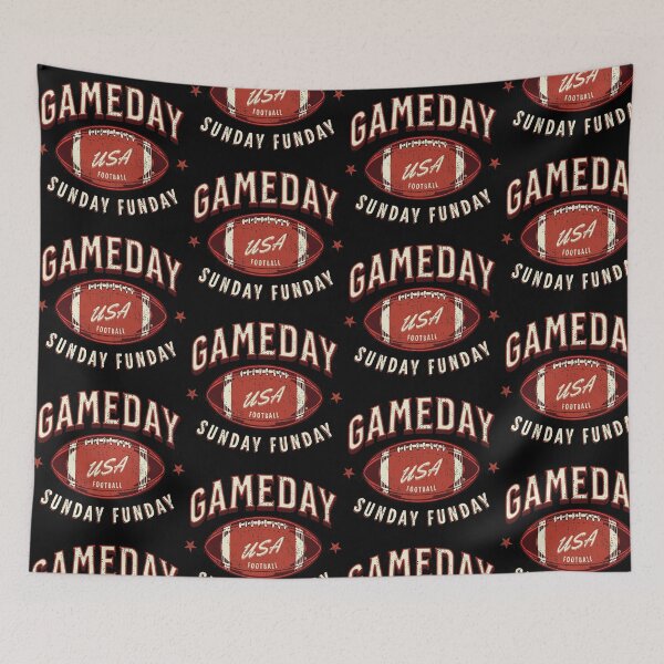 Item preview, Sunday Funday / Football / Vintage designed and sold by Yuzik.
