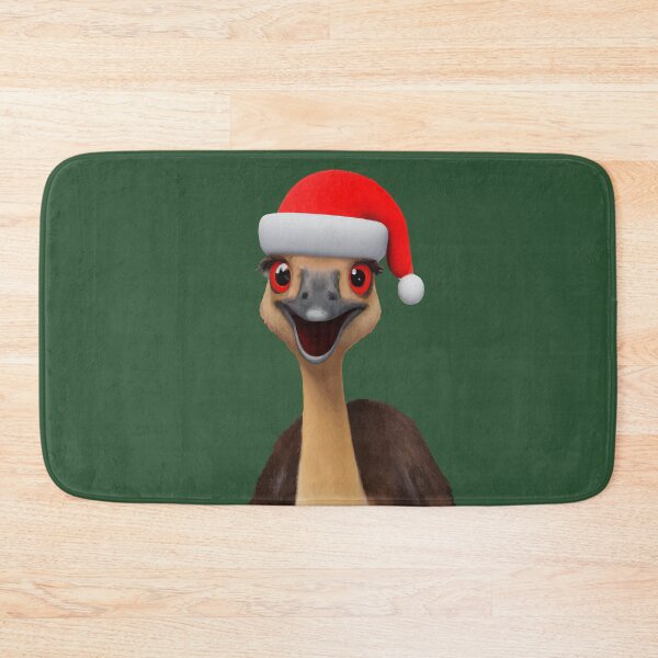 Item preview, Santas Aussie Helper - Cute Christmas Emu designed and sold by taiche.