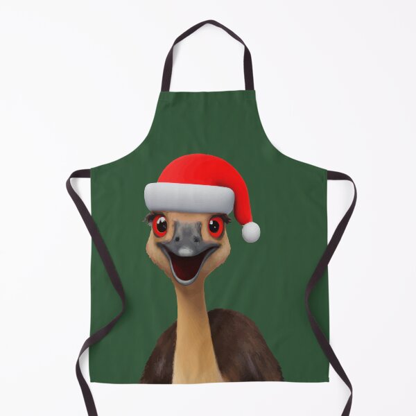 Item preview, Santas Aussie Helper - Cute Christmas Emu designed and sold by taiche.