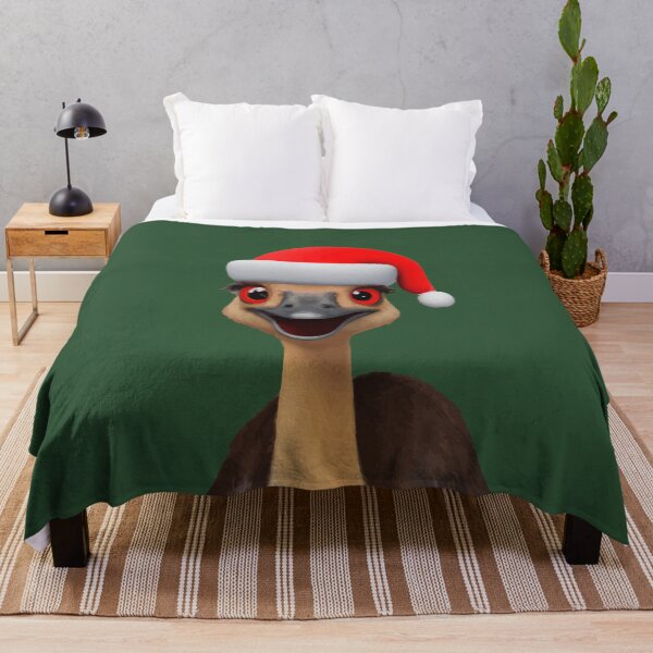 Item preview, Santas Aussie Helper - Cute Christmas Emu designed and sold by taiche.