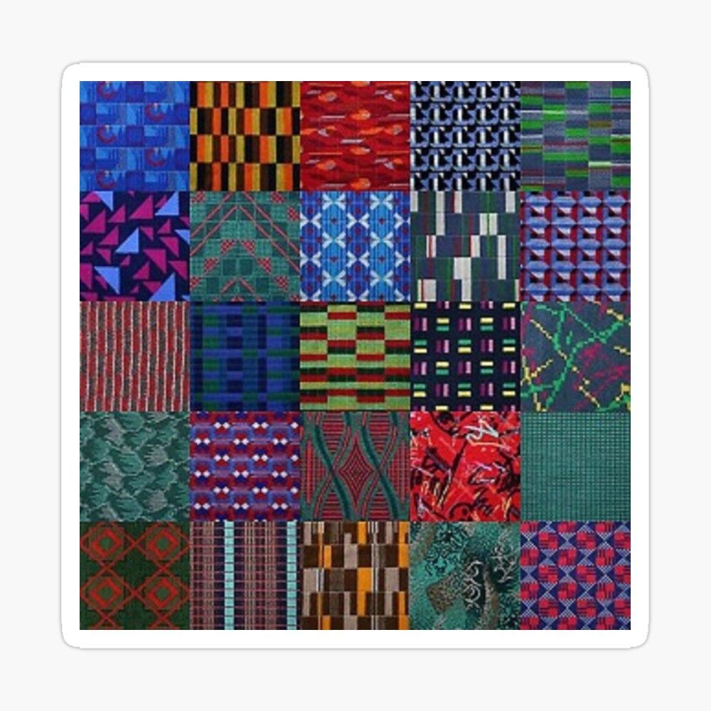 LONDON TRANSPORT FABRIC MONTAGE MOQUETTE SEAT COVER Pillow