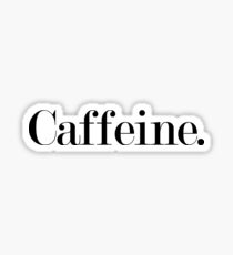 caffeine Sticker