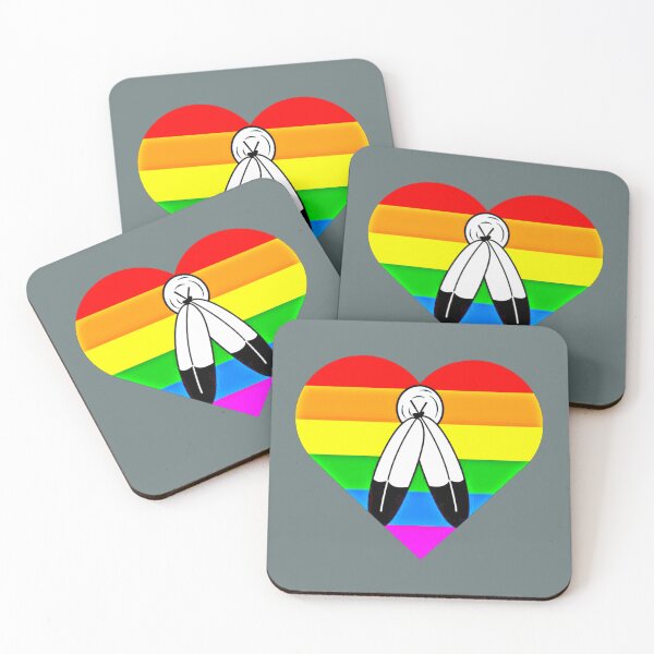 Item preview, Two Spirits, One Love. designed and sold by AnnasPride.