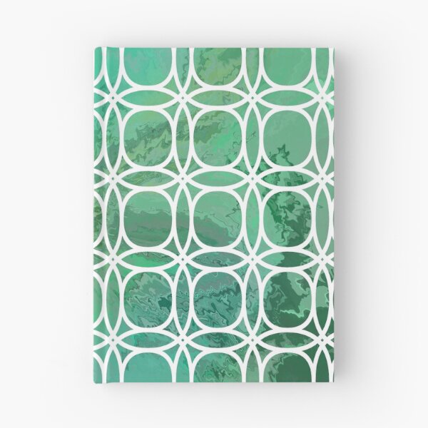 Item preview, Geometric Green marble effect pattern  designed and sold by TipTopTapo.