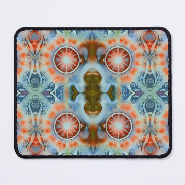 Item preview, Dog Love Kisses Piercing Eyes Blue Orange designed and sold by SpiritGifts.