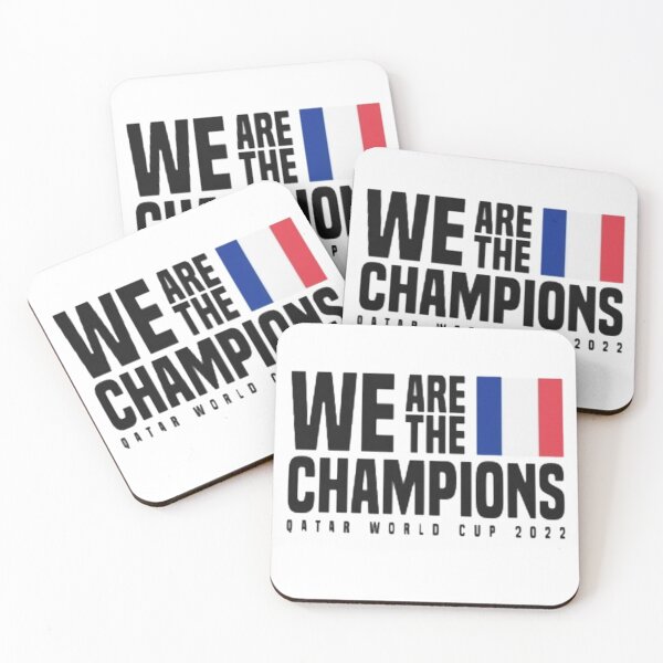 Item preview, WE Are The Champions Qatar World-Cup 2022 France designed and sold by THE-TFG.