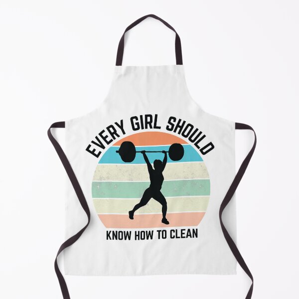 Item preview, Every Girl Should Know How To Clean Weight Lifting designed and sold by GeorgiHeyward.