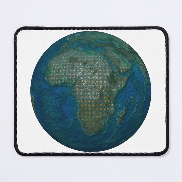 Item preview, No borders Map - Earth Globe 1 designed and sold by maptheclouds.