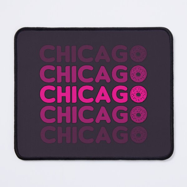Item preview, Chicago illinois state donut typography designed and sold by Donutlovers.