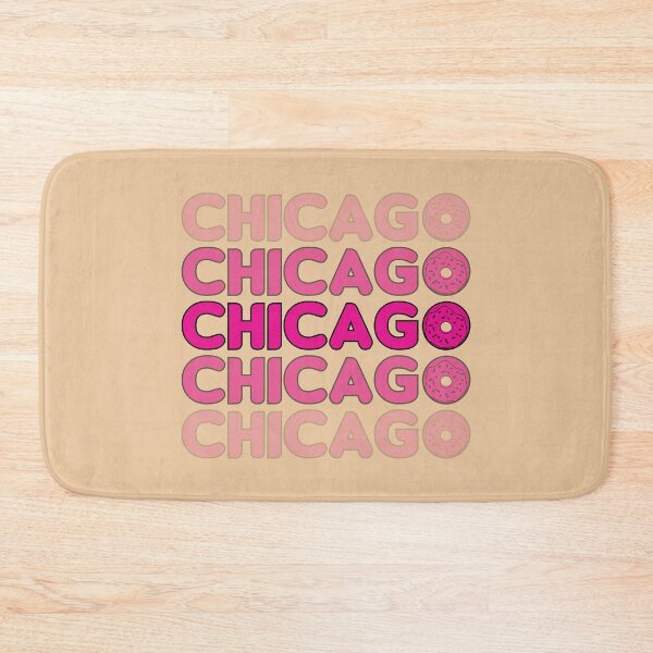 Item preview, Chicago illinois state donut typography designed and sold by Donutlovers.