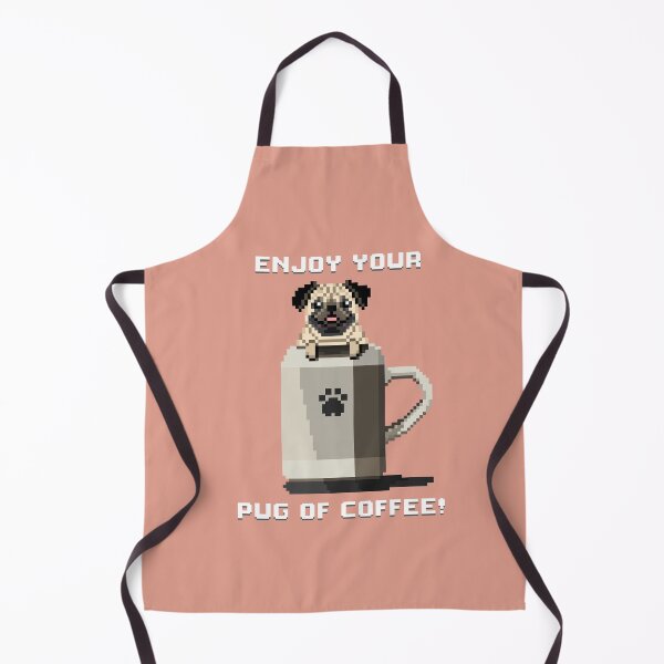 Item preview, Enjoy Your Pug of Coffee! (Tumbleweed) designed and sold by PixelByFatbeard.