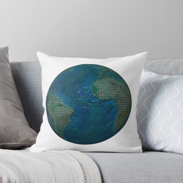 Aperçu de l'œuvre Carte sans frontières - Earth Globe 2 créée et vendue par maptheclouds.