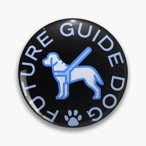 Item preview, Future Guide Dog - Guide Dog For The Blind - Dog Training - Working Dog - Blue Design for Dark Background designed and sold by SayWhatYouFeel.