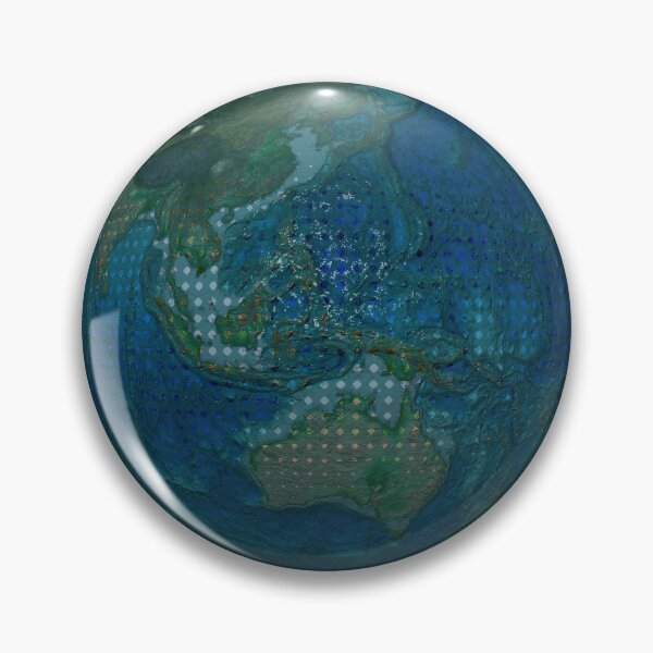 Item preview, No borders Map - Earth Globe 4 designed and sold by maptheclouds.