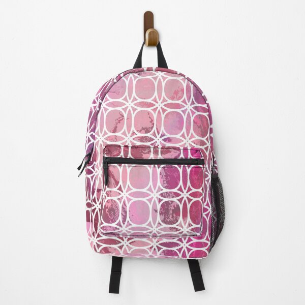 Item preview, Circle Geometric Pink marble effect pattern  designed and sold by TipTopTapo.