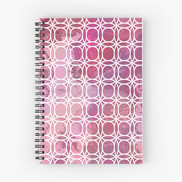 Item preview, Circle Geometric Pink marble effect pattern  designed and sold by TipTopTapo.