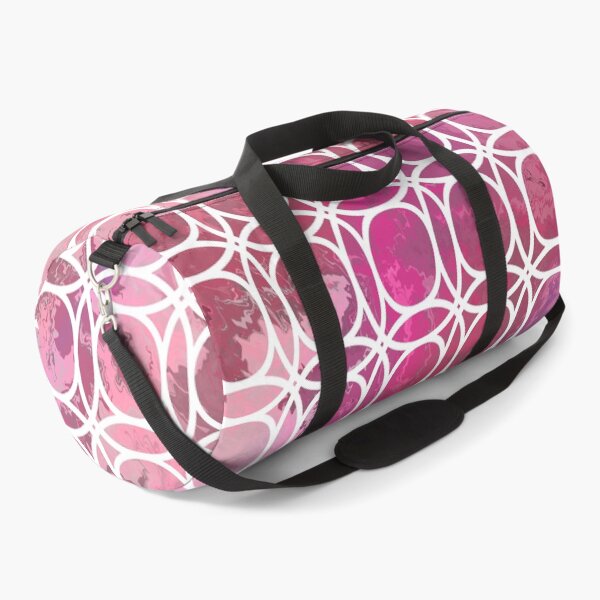 Item preview, Circle Geometric Pink marble effect pattern  designed and sold by TipTopTapo.