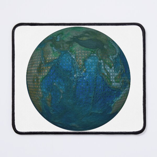 Item preview, No borders Map - Earth Globe 5 designed and sold by maptheclouds.