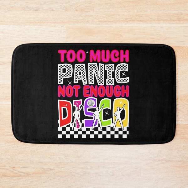 Item preview, Red and Pink Too Much Panic Not Enough Disco designed and sold by SunnyBrand.