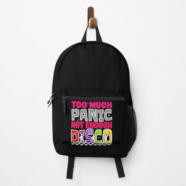 Item preview, Red and Pink Too Much Panic Not Enough Disco designed and sold by SunnyBrand.