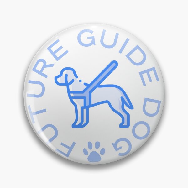Item preview, Future Guide Dog - Guide Dog For The Blind - Dog Training - Working Dog - Blue Design for Light Background designed and sold by SayWhatYouFeel.