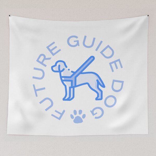 Item preview, Future Guide Dog - Guide Dog For The Blind - Dog Training - Working Dog - Blue Design for Light Background designed and sold by SayWhatYouFeel.