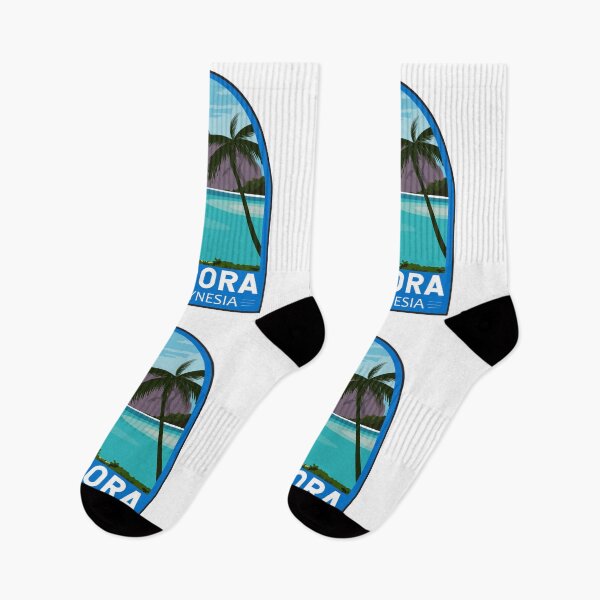 Item preview, Bora Bora French Polynesia Travel Retro Emblem designed and sold by KrisSidDesigns.