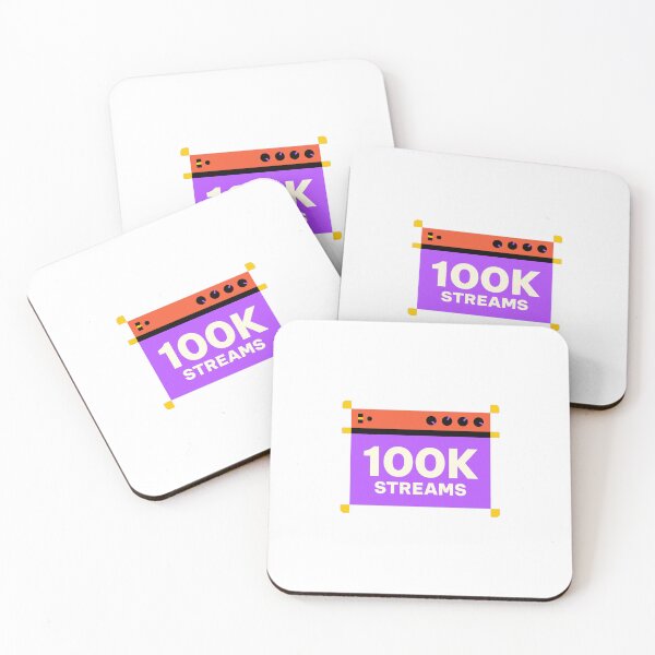 Item preview, vintage design 100k streams designed and sold by SeniorPrint99.
