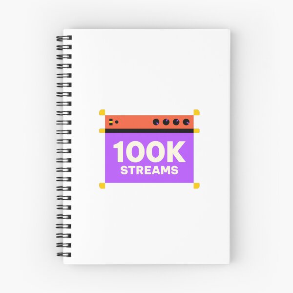 Item preview, vintage design 100k streams designed and sold by SeniorPrint99.