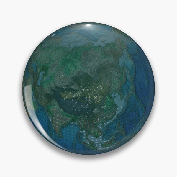Item preview, No borders Map - Earth Globe 8 designed and sold by maptheclouds.