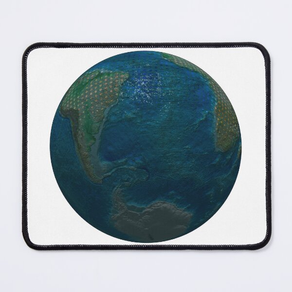 Item preview, No borders Map - Earth Globe 9 designed and sold by maptheclouds.