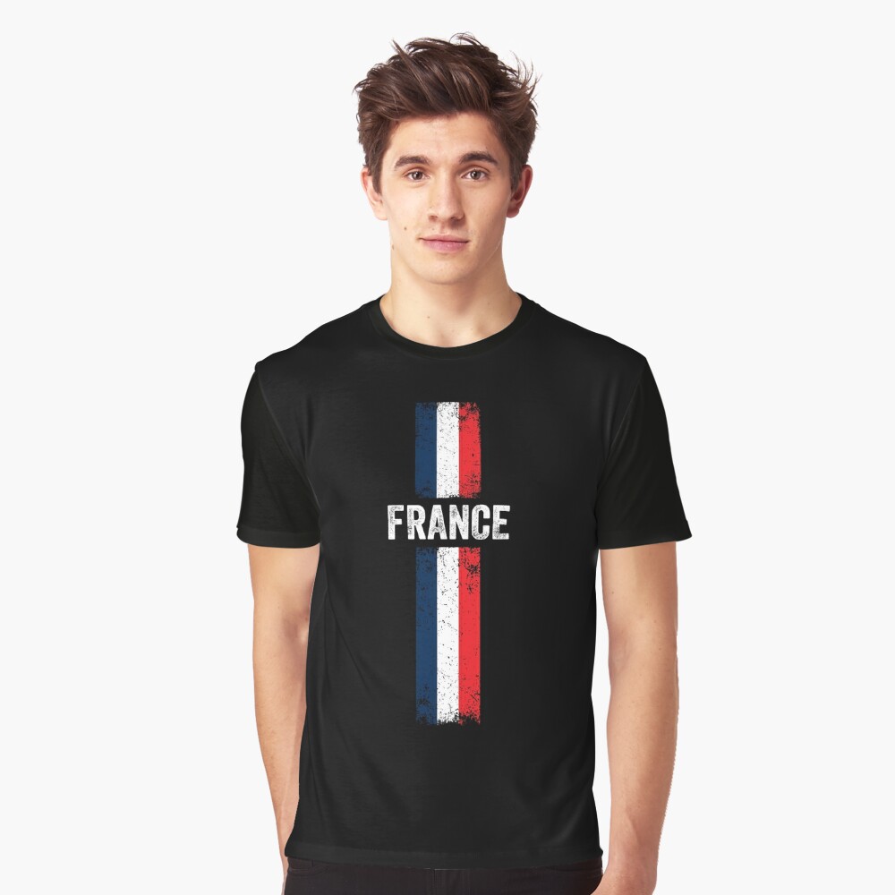 France Flag Soccer Jersey For Men Women Kids Boys Girls Essential T-Shirt  for Sale by myrosetee