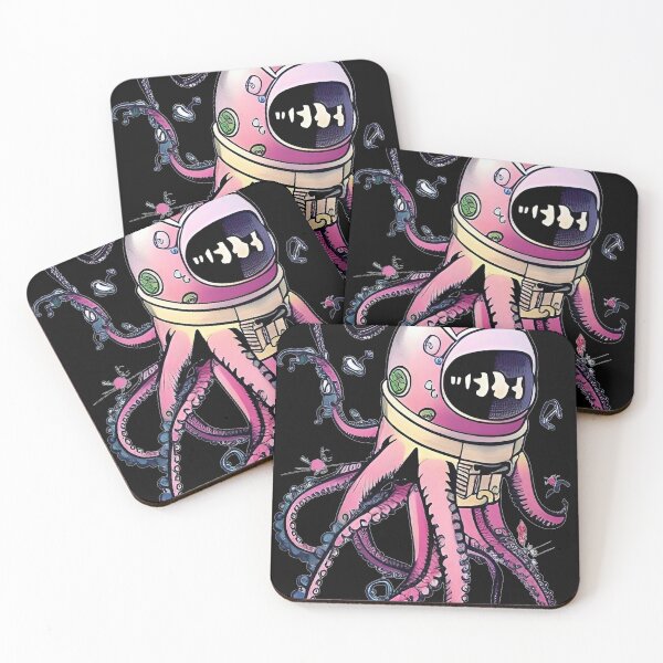 Item preview, Astronaut Octopus - Vintage designed and sold by Neo-Expression.